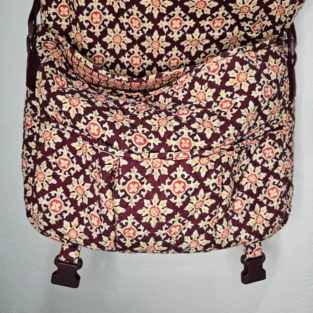 Vera Bradley Book/Computer bag, small tear and ink stain on bottom,  not noticea